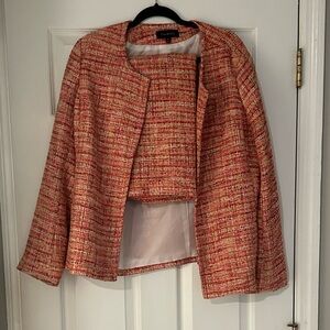 Talbots size 16 suit jacket and skirt set